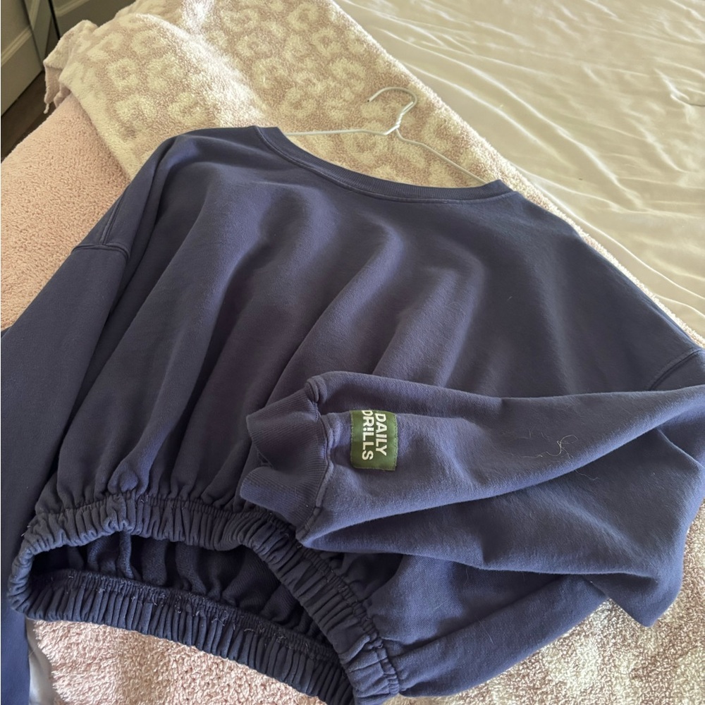 Daily Drills Navy Sweatshirt
